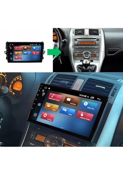 Toyota Auris Android Multimedya Sistemi 4-64 Clarion 2007-2012