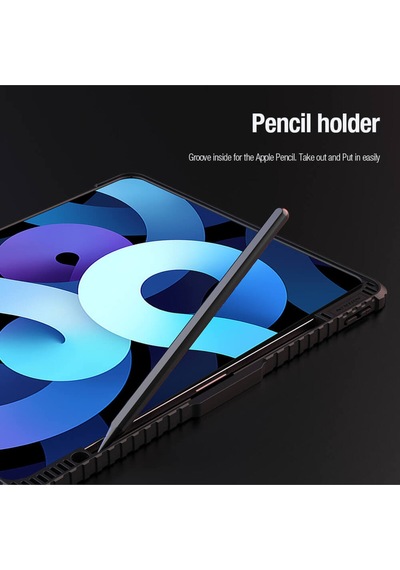 Nillkin Apple Uyumlu iPad Pro 11 M4 2024 Yatay Ve Dikey Standlı Darbe Dayanıklı Tablet Kılıfı Kapaklı Kılıf