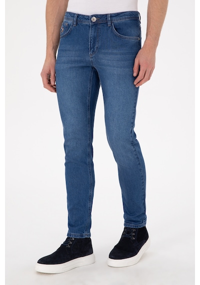 U.s. Polo Assn. Erkek Mavi Pantolon Jean 50290036-dn0022 Mıd Blue