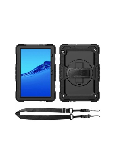 Tab M10 Tb311fu Kılıf Amazing Tablet Kapak - Siyah Arka Kapak