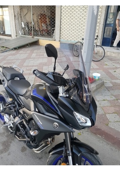 Zeus Motor 2018-2021 Yamaha Tracer 900 Uyumlu Uzun Ön Cam Füme