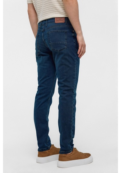 Backandbond Haki Slim Fit Denim Pantolon Çok Renkli