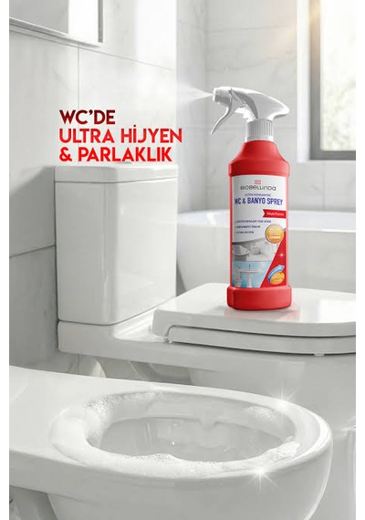 Biobellinda Doğal Wc & Banyo Temizleyici Sprey 450 Ml