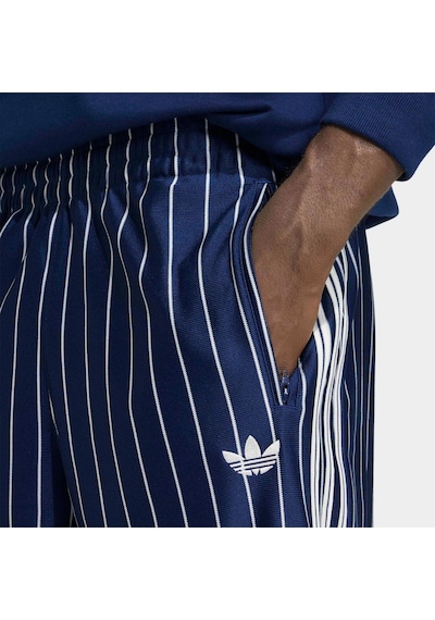 Adidas Firebird Pinstripes Erkek Mavi Eşofman Altı Kr7231