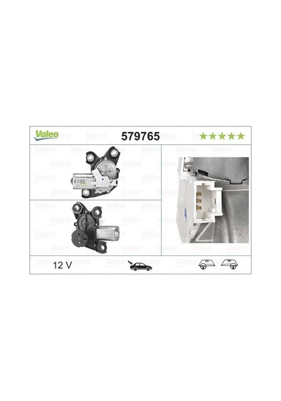 VALEO 579765 SİLECEK MOTORU ARKA PARTNER / BERLINGO
