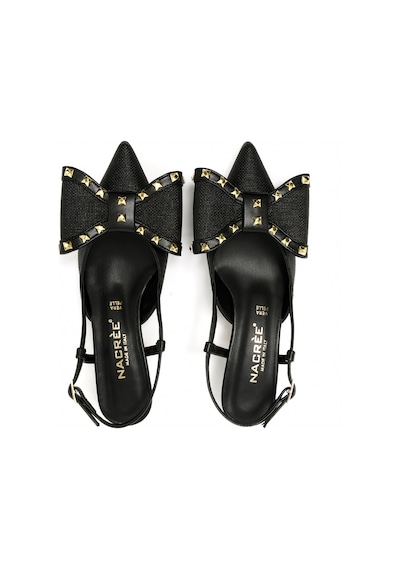 Topuklu/ Stiletto Kadın 894m077 Nacree Oası Capra Nero Siyah