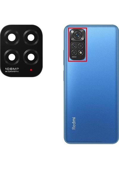 Xiaomi Redmi Note 11s Kamera Lensi Camı Küçük 2201117sg 2201117sı 2201117sy 2201117sl