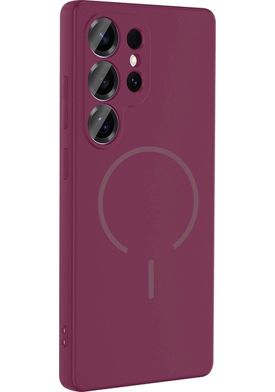 Galaxy Uyumlu S25 Ultra Kılıf M-safe Şarj Özellikli Zore Meta Kapak