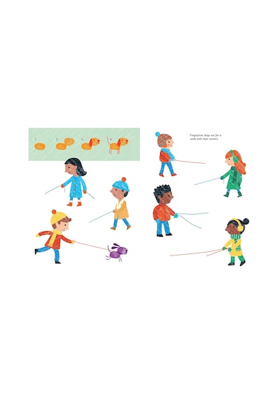 Usborne Fingerprint Activities Cats and Dogs - Usborne Publishing