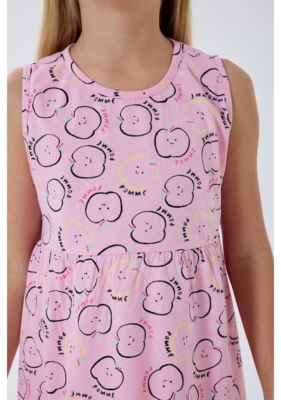 Rolypoly Kız Çocuk Pembe Elbise 5274-48412 Pembe