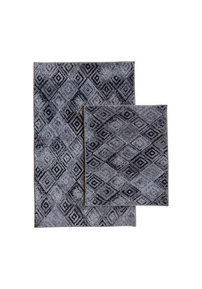 Welsoft Vintage Bambo Klozet Takimi 2 Pcs gri