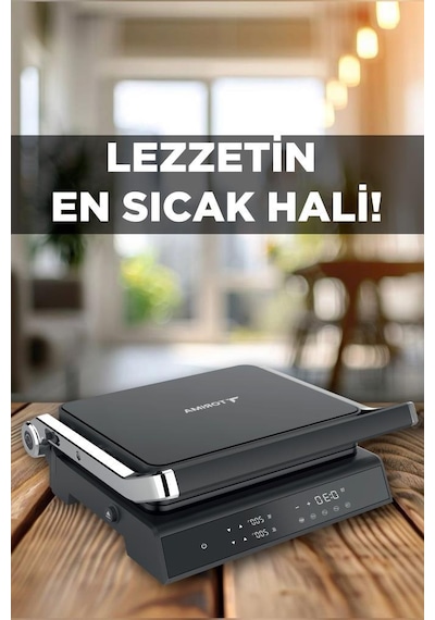 Torima TG-PRO500 2000w Dijital Ekranlı Tost & Izgara Makinesi Çıkarılabilir Plaka