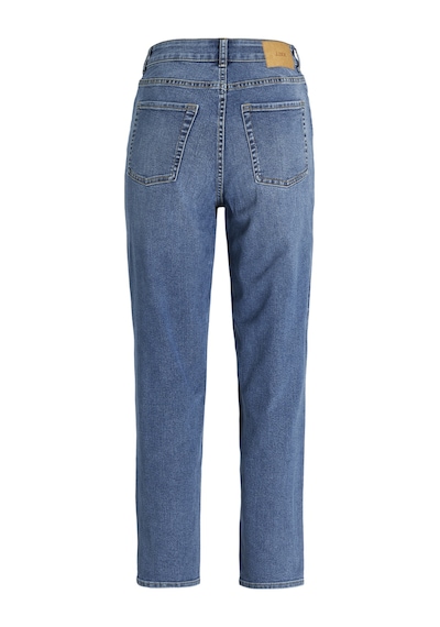 Jack & Jones Kadın Mom Fit Jean - Lisbon - 12259230 Medium Blue Denim Çok Renkli