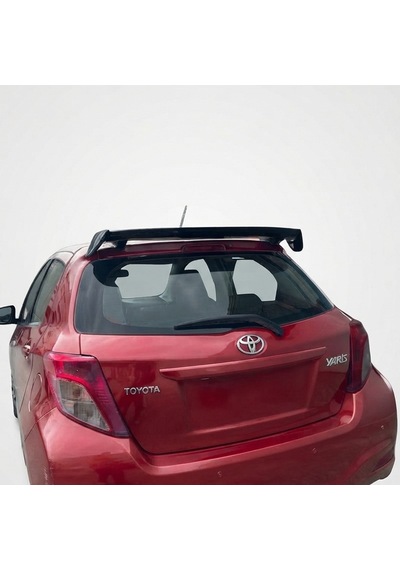 Toyota Yaris 2012-2014 Üniversal Spoiler Boyasız Plastik