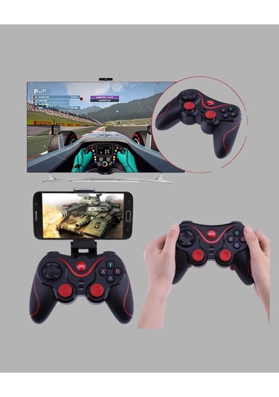 Northcity Kablosuz Bluetooth Gamepad - Tek Cihaz Destekli, Ergonomik Oyun Kumandası