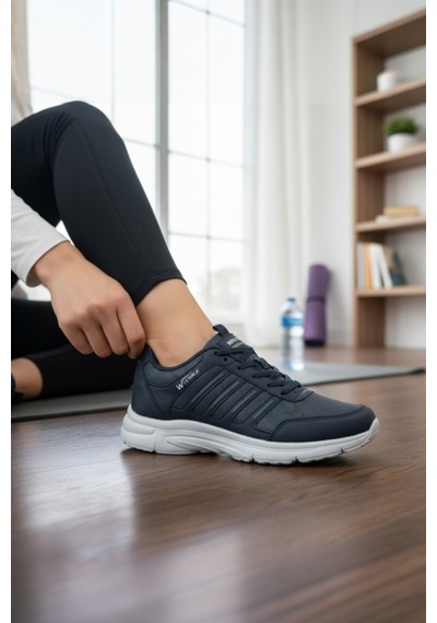 Enoch Erkek Nefes Alan Yürüyüş Ayakkabısı - Hafif Taban Spor Sneaker 2332 Lacı