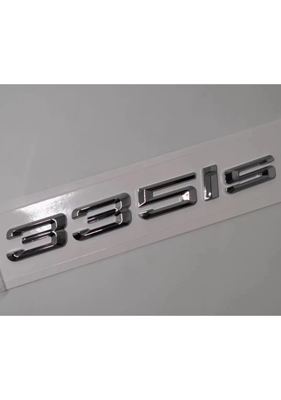 Bmw 335is Krom Bagaj Yazısı 3m 3d Abs Çok Yüksek Kaliteli