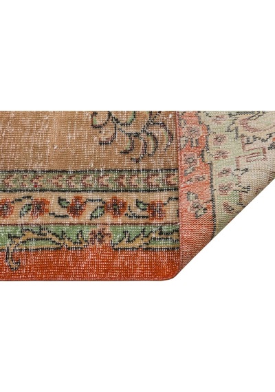 Eşsiz Anadolu Vintage Eskitme El Dokuma Halı 154 X 280 Cm 8888