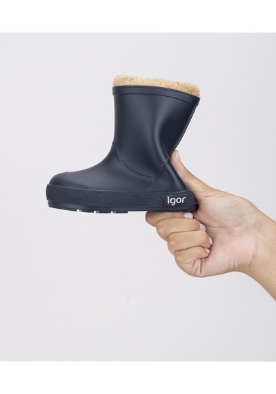 Igor W10306-003 Yogi Borreguito Çocuk Yağmur Çizmesi Lacivert