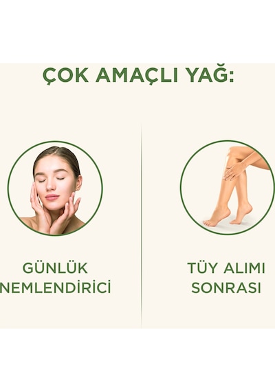 Veet Mucizevi Yağ Çok Amaçlı Nemlendirici Bakım Yağı 100 ML