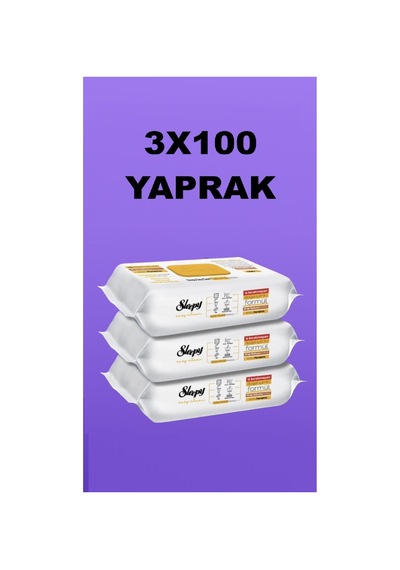 Easy Clean Arap Sabunu Katkılı Yüzey Temizlik Havlusu 100'lü 3x100 Yaprak" Diğer