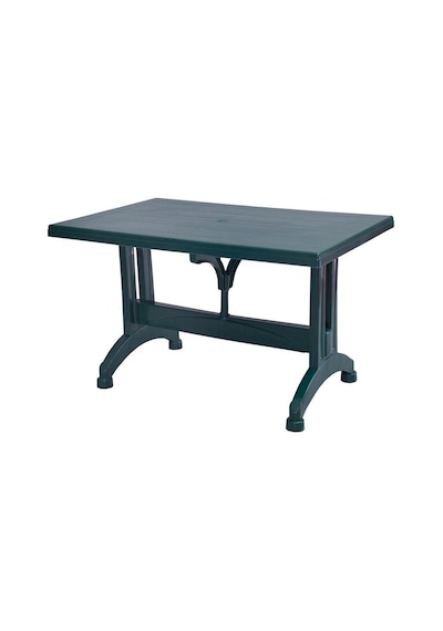Omnipazar Mt-gf212 Prima Ancora Plastik Dikdörtgen Bahçe Balkon Masa 75x120 Cm Yeşil