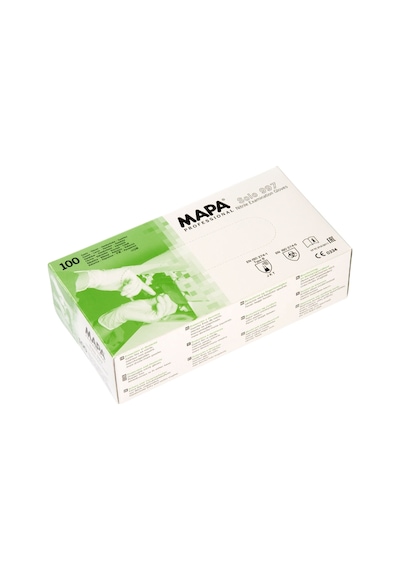 Mapa Solo 997 Tek Kullanımlık Mavi Nitril Temizlik Eldiveni Xlarge 100 Lü Paket