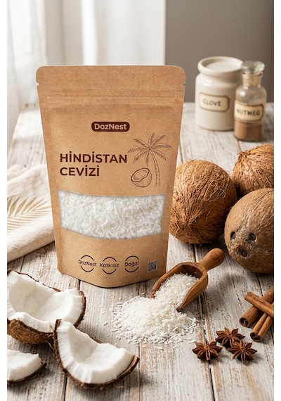 Doznest Yağı Azaltılmış Hindistan Cevizi 500 Gr