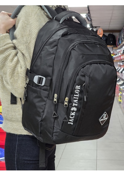 Jack Taılor 2110-60020 Unisex Anatomik Sırt Destekli Günlük Ve Ok Siyah