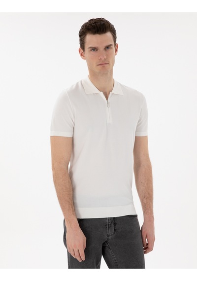 Pierre Cardin Erkek Ekru Kazak /triko 50305984-vr019 Ekru