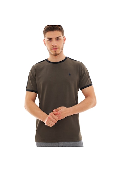 T8584 Dewberry Erkek T-shırt-haki Haki