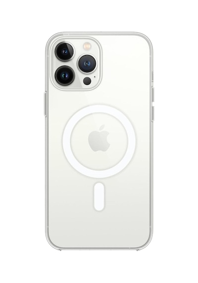 Apple iPhone Uyumlu  15 Pro Kılıf Magneticsafe Şeffaf Silikon -  Şeffaf