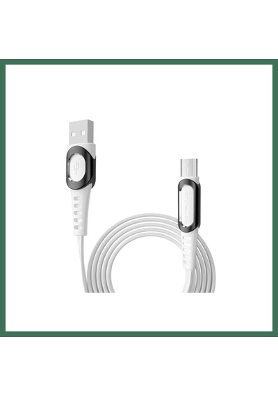En-cag Konfulon Dc01 Süper Hızlı Micro Usb Kablo 1m 2.4a - Beyaz Bss