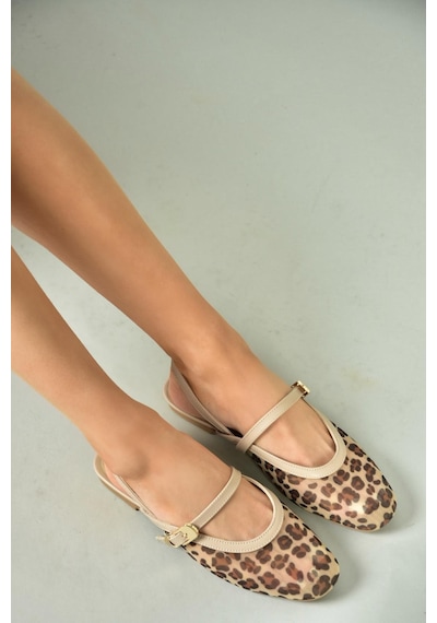 Fox Shoes U820067215 Ten File Kadın Sandalet Ten-file Ten Rengi