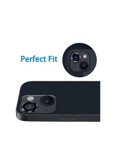 Enfein Apple Uyumlu iPhone 14 Pro Max/14 Pro İle Uyumlu Cmcov Kamera Lens Koruyucu Kolay Tak Çıkar Ergonomik İnce Tasarım Kırılma Ve Çizilme Önleyici Siyah Diğer