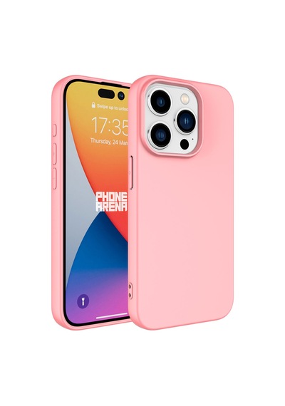 Zore İphone 15 Pro Max Uyumlu Ogaa Lsr Lansman Kılıf-pembe Açık