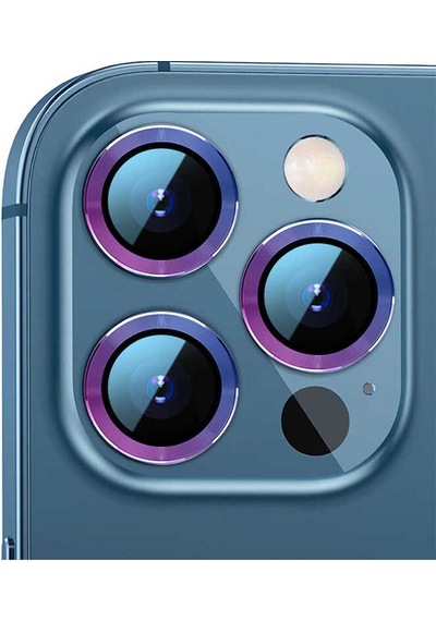 İphone 13 Pro Uyumlu Bto Cl-07 Kamera Frm Koruyucu-colorful Colorful