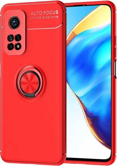 Xiaomi Mi 10t 5g Kılıf Zore Ravel Silikon Kapak Kırmızı
