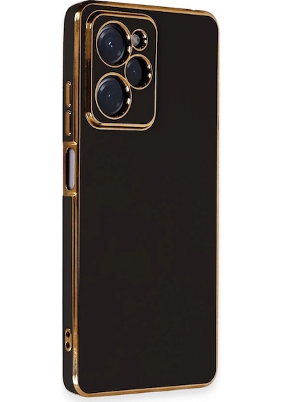 Gld-spt- Newface Xiaomi Poco X5 Pro 5g Kılıf Volet Silikon - Siyah
