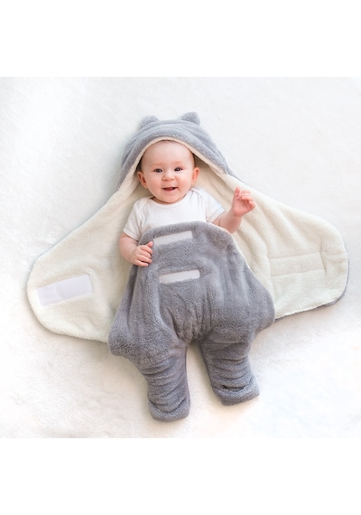 Owlishop Owli Dış Kundak 0-6 Ay Açık Gri