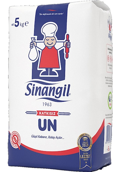 Sinangil Un 5 Kg Çok Amaçlı Buğday Unu, Ev Ve Profesyonel Kullanım