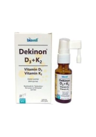 Dekinon Vitamin D3 K2 Sprey 20 Ml