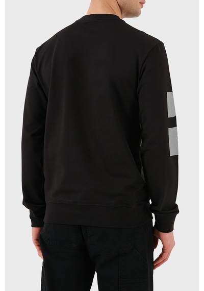 Paul & Shark Erkek Sweat 24411862 011 Siyah Siyah