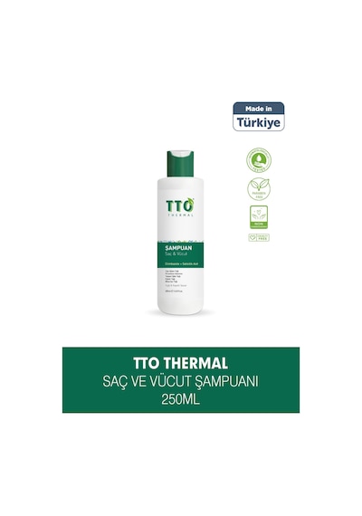 Tto Saç Ve Vücut Şampuanı 250 ML