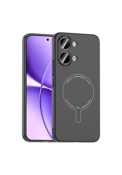 Maks Technology Poco X8 Pro Max Kılıf M-safe Şarj Özellikli Kamera Korumalı Mkst Elio Sert Pc Kapak - Lacivert