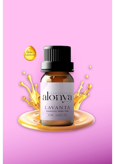 Lavanta Esansiyel Uçucu Koku Yağı Buhurdanlık Esansı Oda Kokusu Ve Aromaterapi Yağı 10 Ml Lavanta