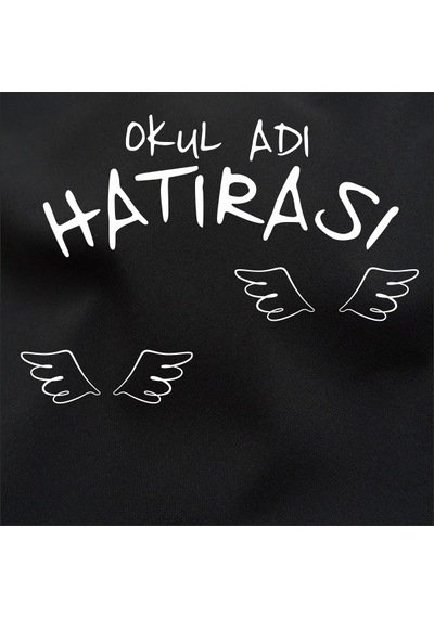 Okul Hatırası Kumaş Pankart 150x250 Cm Tek Ebat