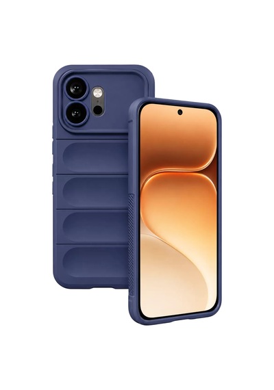 Huawei Honor 600 Optimum Silikon - Lacivert Standart