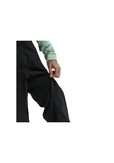 Burton Burton Reserve 2l Relaxed Bib Pants Erkek Siyah Snowboard Pantolonu Teb