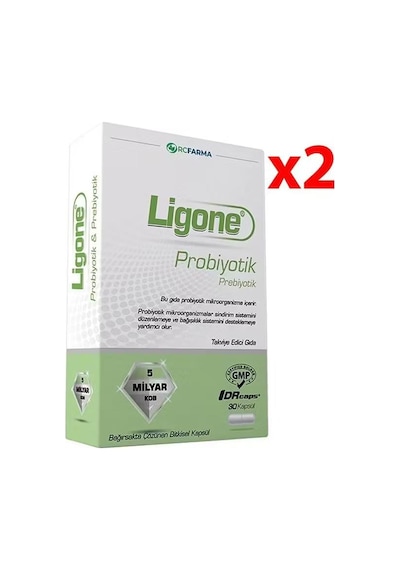 Ligone Probiyotik 30 Kapsül X2 Adet